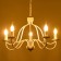 Jil chandelier 5xe14 40w is white 57x57x42-100 cm Bayerlux