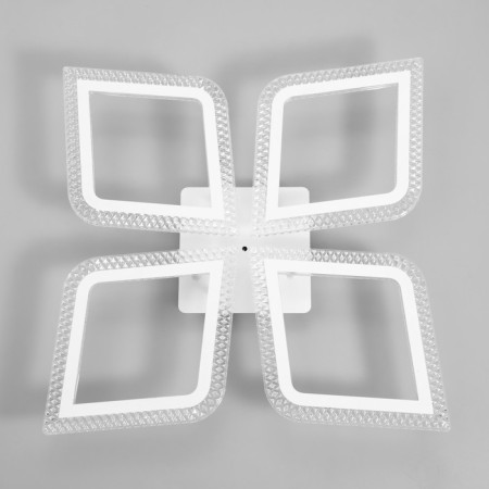 The chandelier is LED DIM. Losanga du 3 dir. 82W white 51x51x7.5cm Ritter-6