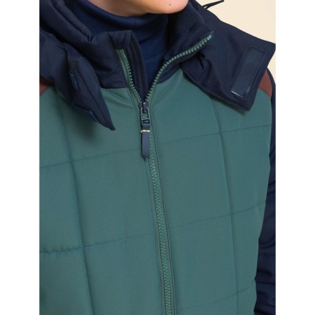 Jacket for boys, height 104 cm, green color-6