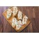 Moil boat board with bloodstream 300x200 mm, 12mm, array