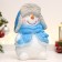New Year's piggy bank "Snowman" 26x17cm