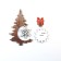 New Year's decor "Christmas tree", height 15 cm.