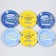 Disposable paper plate "Happy birthday, son", 18 cm (set 6 pcs)