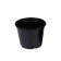 Pot for seedlings, 750 ml, d = 12 cm, h = 10.5 cm, black, Greengo