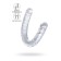 Fallomitator Bilateral Toyfa Double Dildo, TPR, Transparent, 40 cm