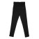 Pants for girls, height 128 cm, black color