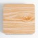 Casket Metal Square "Romb" gray, wood cover 6x17x17 cm