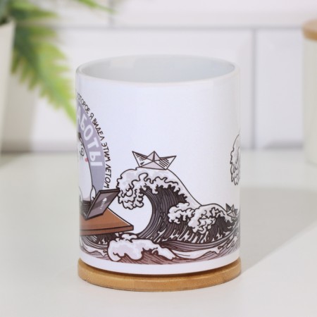 Sublimation mug "Sea of ​​work"-10