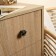 Handle button Cappio Rose 01, bronze color