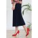 Women's skirt, size 48, blue color