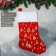 Nosok for gifts "Forest ornament" 44x26 cm, red