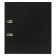 A4, 75 mm, LAMARK, PVC, double-sided coating, metal edging, pocket for a spine, collected, black/green