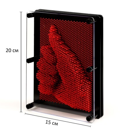 Express-sculptor "PINART", 15 x 20 cm, red-1