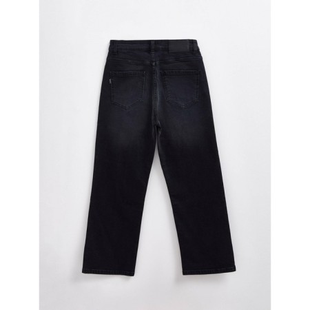 Jeans wide female Conte Elegant, size XL, color Washed Black-4