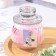 Aromatic “pot” candle 9x7.5cm, rose