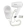 Feng GFMark 6820, wall, 1200 watts, 2 speeds. white