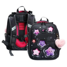 School backpack 38 x 30 x 16 cm, ergonomic back, stavia 