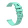 Smart hours strap, 22 mm, silicone, turquoise