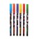 A set of gel pens 6 colors Kuromi, a needle node 0.5 mm, with erased ink