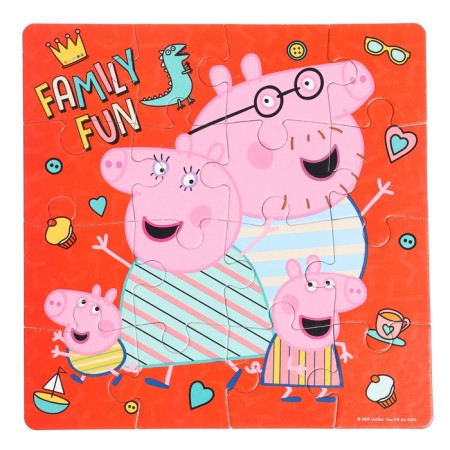 Puzzle "Pig Peppa: Family Evening", 16 elements-3
