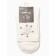 Women's socks "Snowflake from rhinestones" Nzhvip1590, white color, rr 36-40