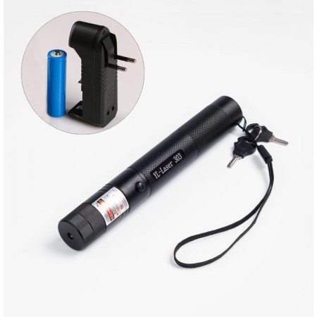 Laser pointer Laser, range 2 km, red beam, 14 x 2 cm