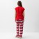 PAZHAMA New Year's Women's KAFTAN "Bear", red color, size 48-50