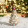 Christmas tree decoration "Christmas tree" White, 15 cm