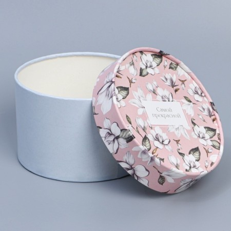 A set of hats 2 in 1, gift packaging, “Flowers”, 16 x 11.5, 13 x 9 cm-7