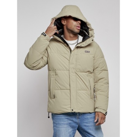 Male Winter jacket, size 58, light green color-1