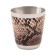 Gift set 6 in 1 "Python": Flood 240 ml, funnel, 4 glasses, brown