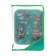 Labor folder A4, 325 x 230 x 25 mm, lightning around, folding bar, plastic, PTR-1, calligrata "animals"