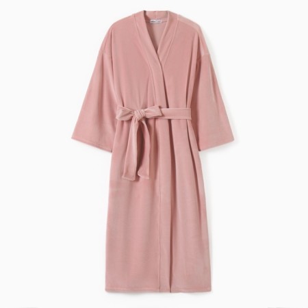 Women's robe KAFTAN PLUSHY p. 40-42, pink-6