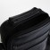 Male bag on lightning, long belt, black color