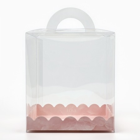 Confectionery box, chest, packaging, love, 16 x 16 x 18 cm-4