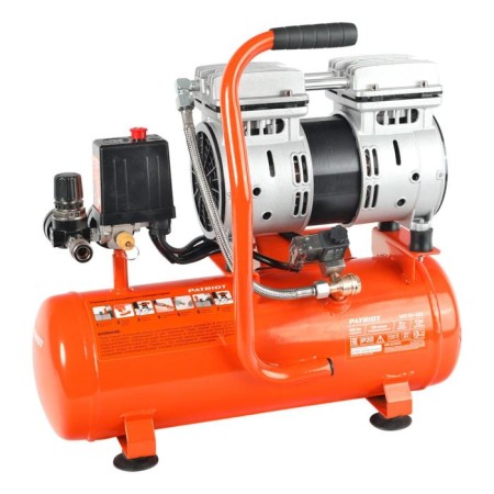 Compressor Piston Small Patriot Wo10-120, 650 W, 8 BAR, 120 l/min, quickly 1/4-1