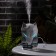 Air humidifier Luazon HM-12 "Volk", ultrasonic, 650 ml, 2 W, submersible, USB, white