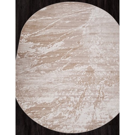 Oval Merinos Naturel carpet, size 200x290 cm, color Beige