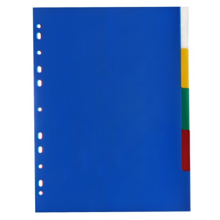 A set of A4 Office-2000 sheets, 5 sheets without indexation, color, plastic 120 μm