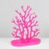 Stand for jewelry "Tree", 24 × 12 × 30 cm, pink color