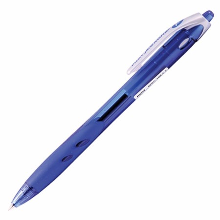 Handle Automatic Pilot "Rexgrip", node 0.7 mm, ink blue oil base, soft holder-1