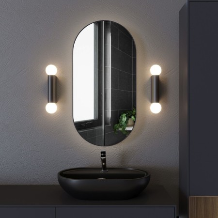 Interior backlight Elektrostandard, Lily G9 115x80x360 mm, IP54, black color-1