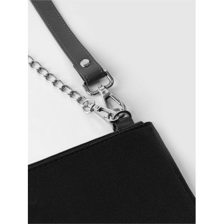 The half -ring for bags is double, d = 15 mm, thickness - 1 mm, 2 pcs, silver color-5