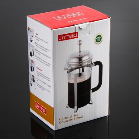 Know -hand teapot - press on the legs "metallic", 600 ml-3