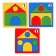 Counting material “Figure hide and seek. Houses "