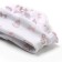 Baby hat, white-pink color, size 36-38 (0-1 months)