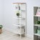 Toronto 15 rack, 47 × 30 × 146.5 cm, white color