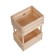 Box for vegetables, 30 × 40 × 60 cm, wooden, two -level, Greengo