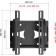 Holder LCDS-5010 Black Metallic Closhel 20 "-40" Max.45kg wall-up iblia 102951