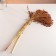 A set of dried flowers "sorghum", banch 3-5 pcs, length 60 (+/- 6 cm), natural